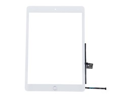 TelForceone Jutiklinis skydelis, skirtas iPad 9 10,2 colio 2021 m., visas priekinis rinkinys baltas