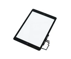 TelForceone Jutiklinis skydelis, skirtas iPad Air, visas priekis juodas