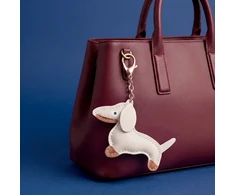 Telforceone Universal chain beige dachshund