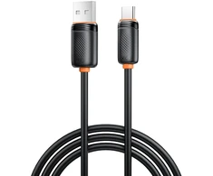 XO laidas NB302 USB – USB-C 1,0m 3A juodas