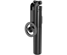 XO asmenukių lazda Bluetooth trikojis SS30 juodas magnetinis, skirtas MagSafe 123cm