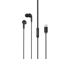 XO laidinės ausinės EP82 USB-C juodos