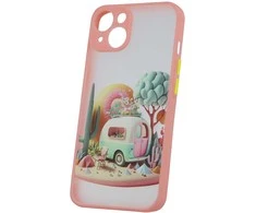 Telforceone Madingas dėklas Ultra Trendy, skirtas iPhone 14 6,1, rožinis