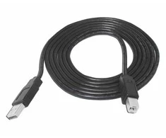 TelForceone USB spausdintuvo kabelis TFO A kištukas iki B kištukas Laidas 3 m juodas