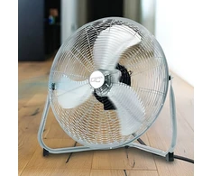 Ventiliatorius Wentylator Powermat LTC Wentylator pramoninis podłogowy 20&amp;quot| sidabrinė