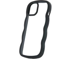 Telforceone Telefono dėklas Wave skirtas iPhone 15, juodos spalvos