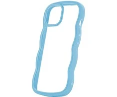 Telforceone Telefono dėklas Wave skirtas iPhone 15, mėlynos spalvos