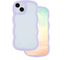 Telforceone Telefono dėklas Wave skirtas iPhone X/XS, violetinės spalvos