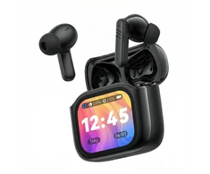 XO Bluetooth ausinės X50 TWS LCD juodas ANC + ENC dual mic