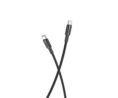 XO kabelis NB-Q199 PD USB-C - USB-C 1,5m 100W juodos spalvos