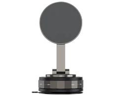 XO holder stand C176 juodas with manualy suction cup for MagSafe