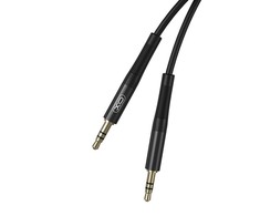 XO audio kabelis NB-R175A jack 3,5mm - jack 3,5mm 1,0 m juodos spalvos