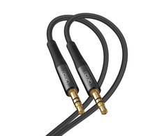 XO audio kabelis NB-R175A jack 3,5mm - jack 3,5mm 1,0 m juodos spalvos
