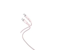 XO kabelis NB-Q226A USB-C - Lightning 1m 27W baltos spalvos