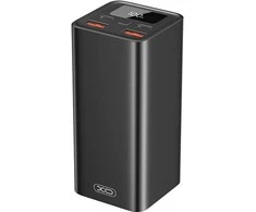 XO laptop power bank PB97 65W 20000mAh juodos spalvos