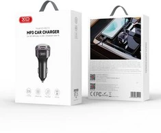 Automobilinis įkroviklis XO BCC12 Bluetooth MP3+5V3.1A (juodas)
