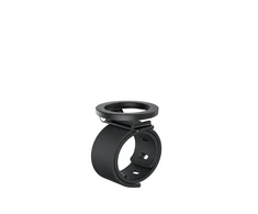 XO universal holder C203 juodas with adjustable silicone strap for MagSafe