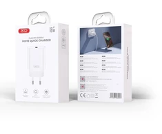 Įkroviklis XO kroviklis jungiama į tinklą CE33 QC 18W 1x USB balta