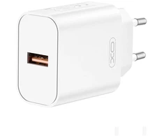 Įkroviklis XO kroviklis jungiama į tinklą CE33 QC 18W 1x USB balta