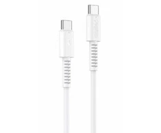 YESIDO KABELIS CA154 PD 60W C TYPE/C TYPE 1M PVC 3A BALTA