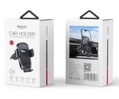 YESIDO AUTOMOBILIO LAIKIKLIS C241 VENTILIACIJAI, Juodas