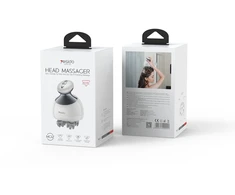 Yesido IPX7 Atsparus vandeniui Head Massager MG12 baltas 1200mAh 15-minute sessions