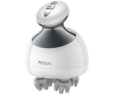 Yesido IPX7 Atsparus vandeniui Head Massager MG12 baltas 1200mAh 15-minute sessions