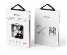 yesido Lens Protector WB27 iPhone 14 Sidabrinis