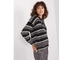 Badu Megztinis-BA-SW-8000.56P-pilka-juoda