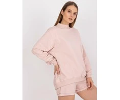 Basic Feel Good Moteriškas džemperis AP-BL-A-R001 šviesiai rožinės spalvos