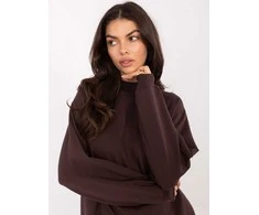 Basic Feel Good Džempreris moterimRV-BL-5185.70P-ciemny ruda