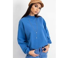 Basic Feel Good Megztinis-RV-BL-5185.73P-tamsiai mėlynas