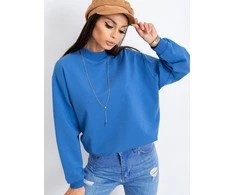 Basic Feel Good Megztinis-RV-BL-5185.73P-tamsiai mėlynas