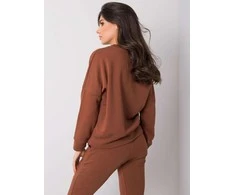 Basic Feel Good Megztinis-RV-BL-6080.19-tamsiai rudas