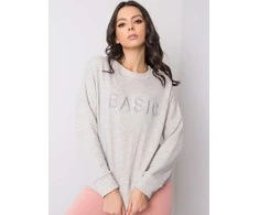 Basic Feel Good Megztinis-RV-BL-6080.19 - šviesiai pilkas