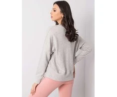 Basic Feel Good Megztinis-RV-BL-6080.19 - šviesiai pilkas