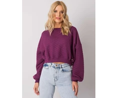 Basic Feel Good Megztinis-RV-BL-7450.64-tamsiai violetinis