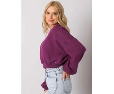 Basic Feel Good Megztinis-RV-BL-7450.64-tamsiai violetinis