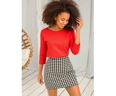 Basic Feel Good Palaidinė-RV-BZ-4661.42P-raudona