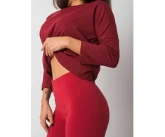 Basic Feel Good Palaidinė-RV-BZ-4691.43P-bordo