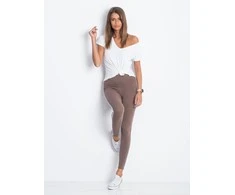 Basic Feel Good Tamprės moterims-RV-LG-4954.26-rudos spalvos
