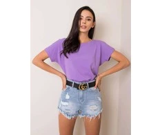 Basic Feel Good Marškinėliai-RV-TS-4662.14P-violetinė