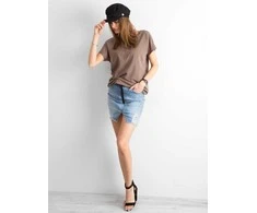 Basic Feel Good Marškinėliai-RV-TS-4662.24P-rudi