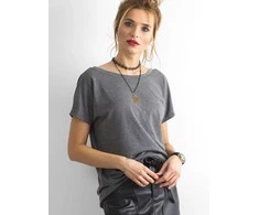 Basic Feel Good Marškinėliai-RV-TS-4662.37P-tamsiai pilki