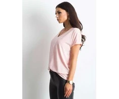 Basic Feel Good Marškinėliai-RV-TS-4832.02P-šviesiai rožinė