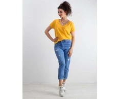 Basic Feel Good Marškinėliai-RV-TS-4832.37P-šviesiai oranžinė