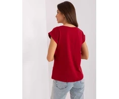 Basic Feel Good Marškinėliai-RV-TS-4833.00X-bordo
