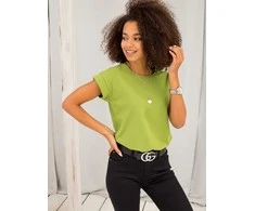 Basic Feel Good Marškinėliai-RV-TS-4833.26P-šviesiai žalia