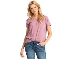 Basic Feel Good Marškinėliai-RV-TS-4838.54P-tamsiai rožinė