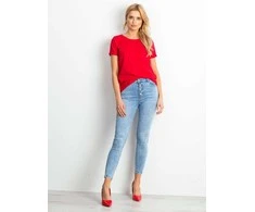 Basic Feel Good Marškinėliai-RV-TS-4838.68P-raudona
